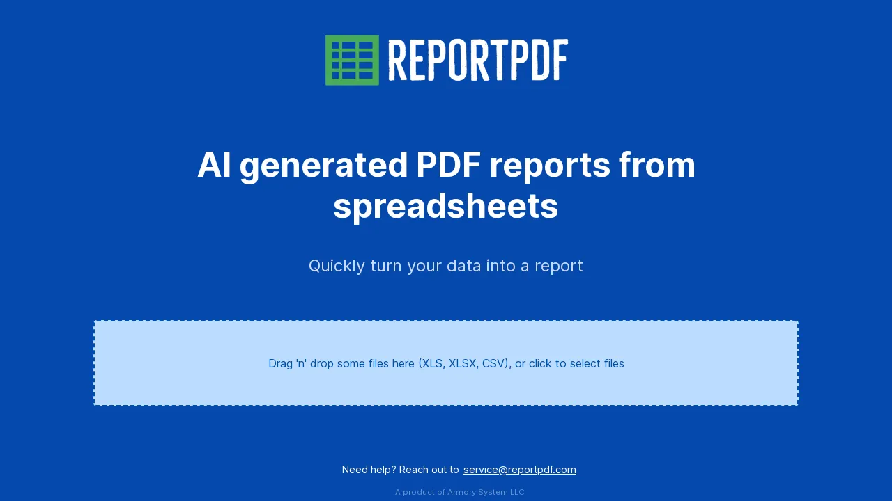 ReportPDF screenshot