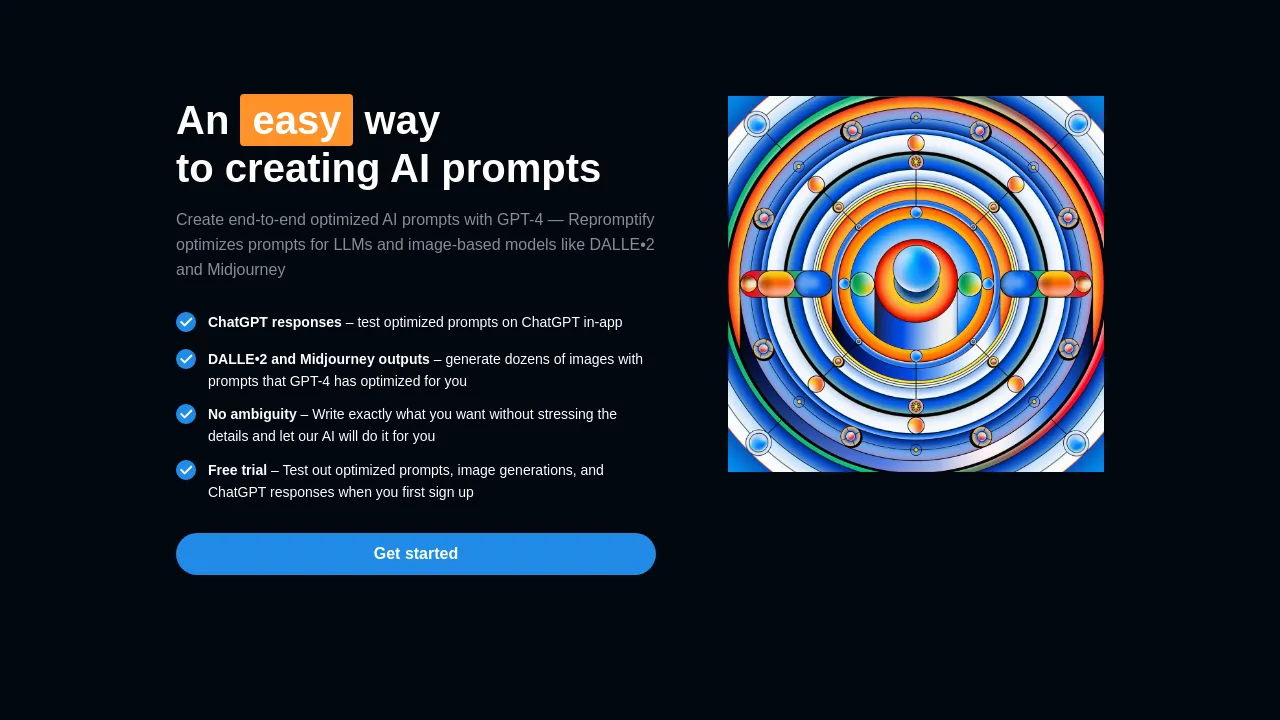 Repromptify screenshot