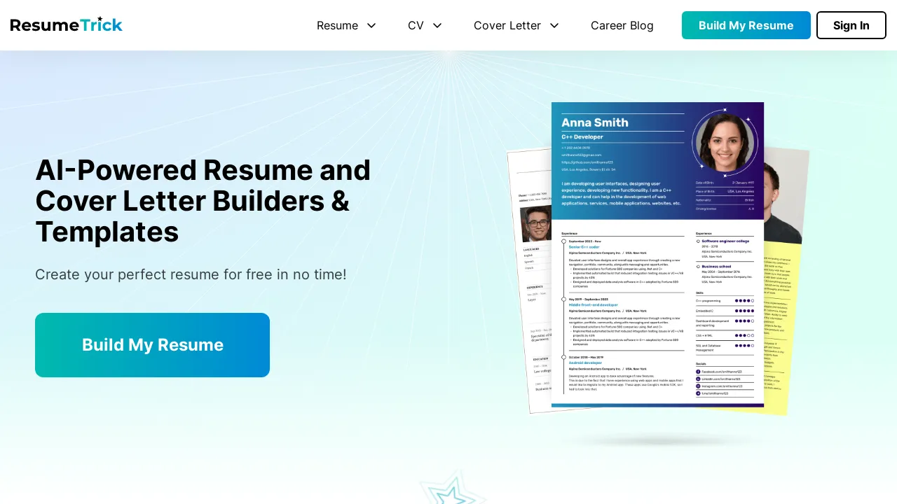 Resume Trick AI screenshot