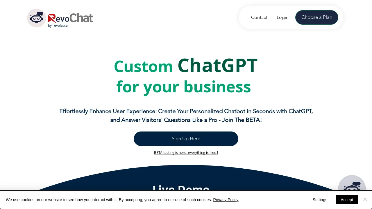 RevoChat screenshot