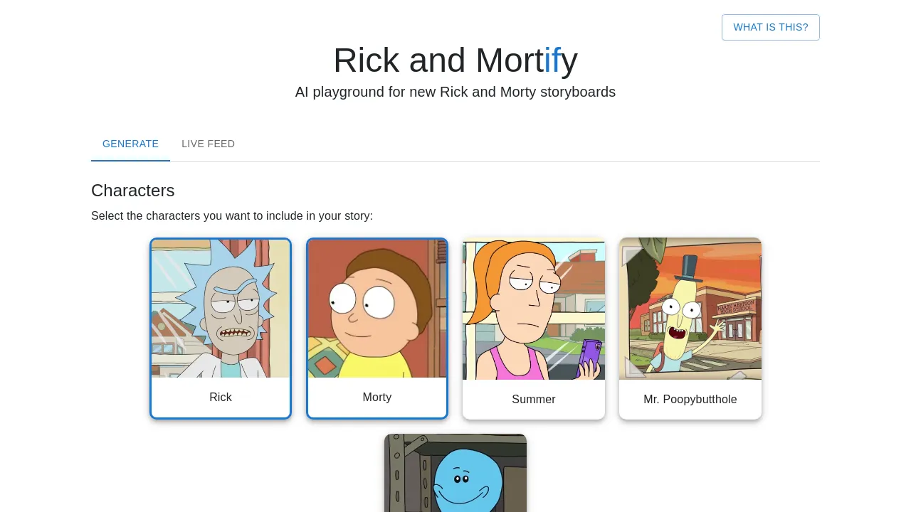 Rick and Mortify screenshot