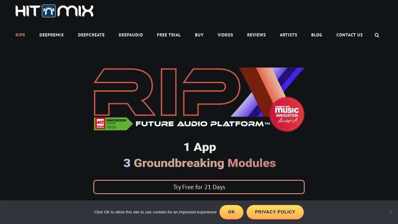 RipX screenshot