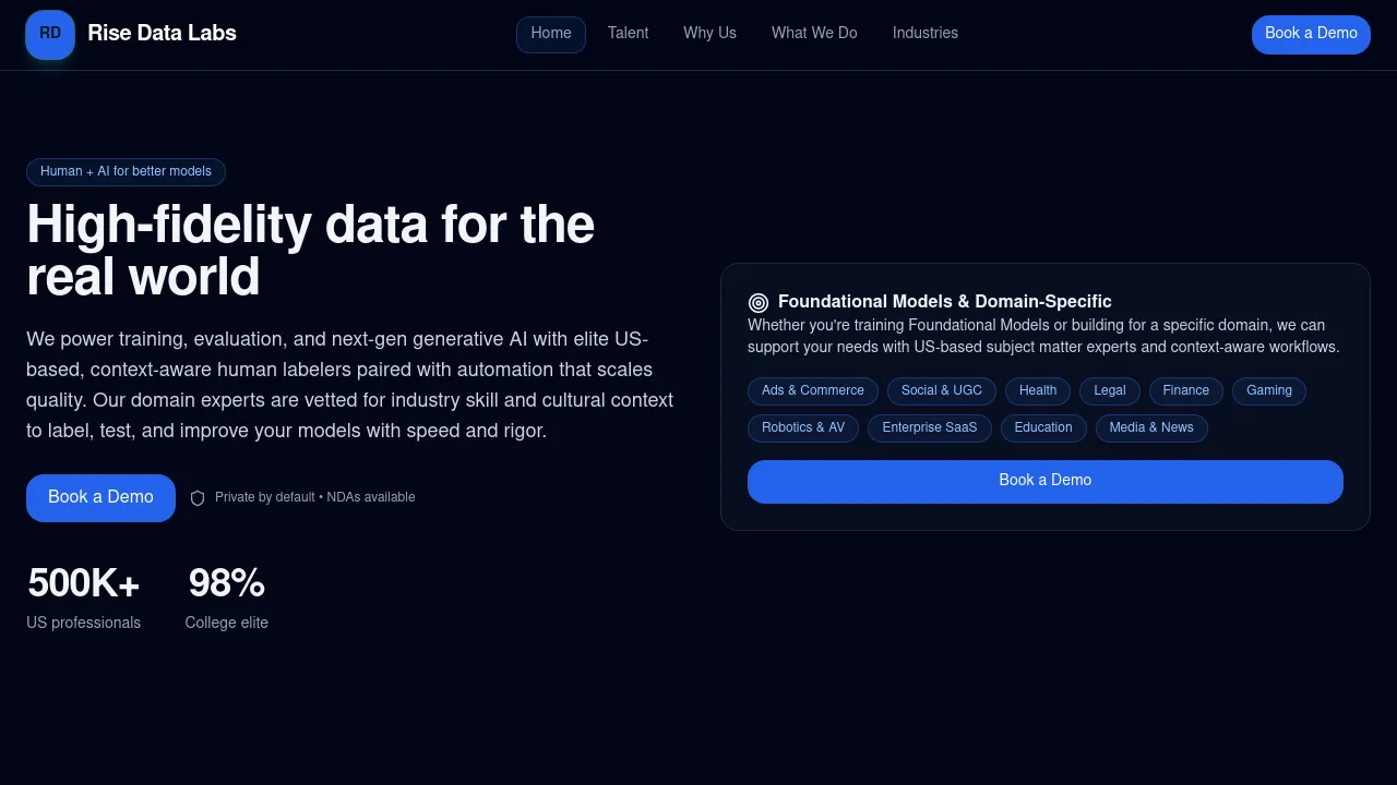 Rise Data Labs