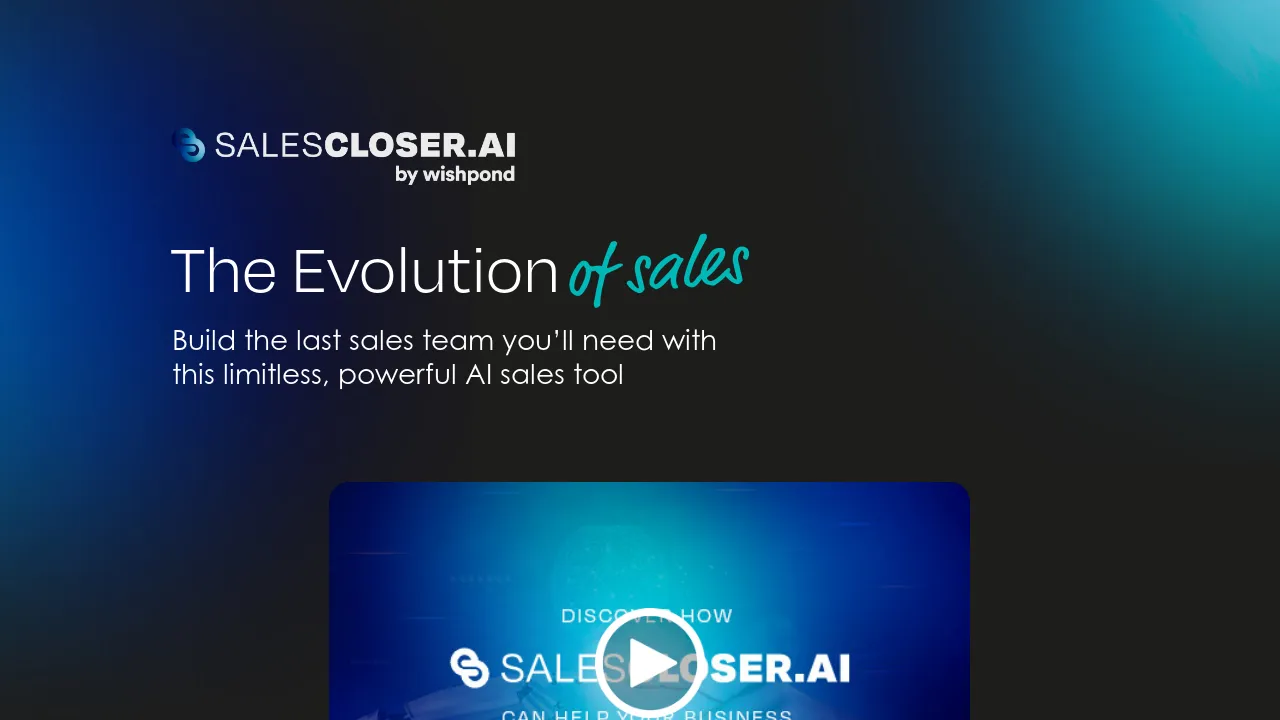 SalesCloser screenshot