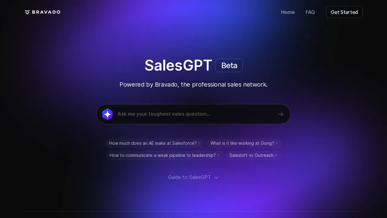 SalesGPT screenshot