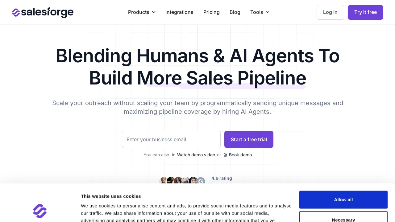 Salesforge: AI-Powered Sales Automation for Seamless Growth screenshot