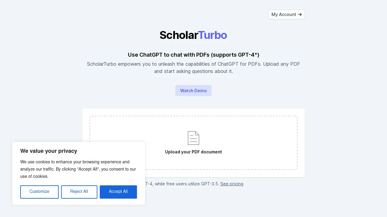 ScholarTurbo screenshot