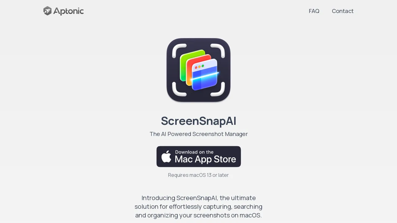 ScreenSnapAI screenshot