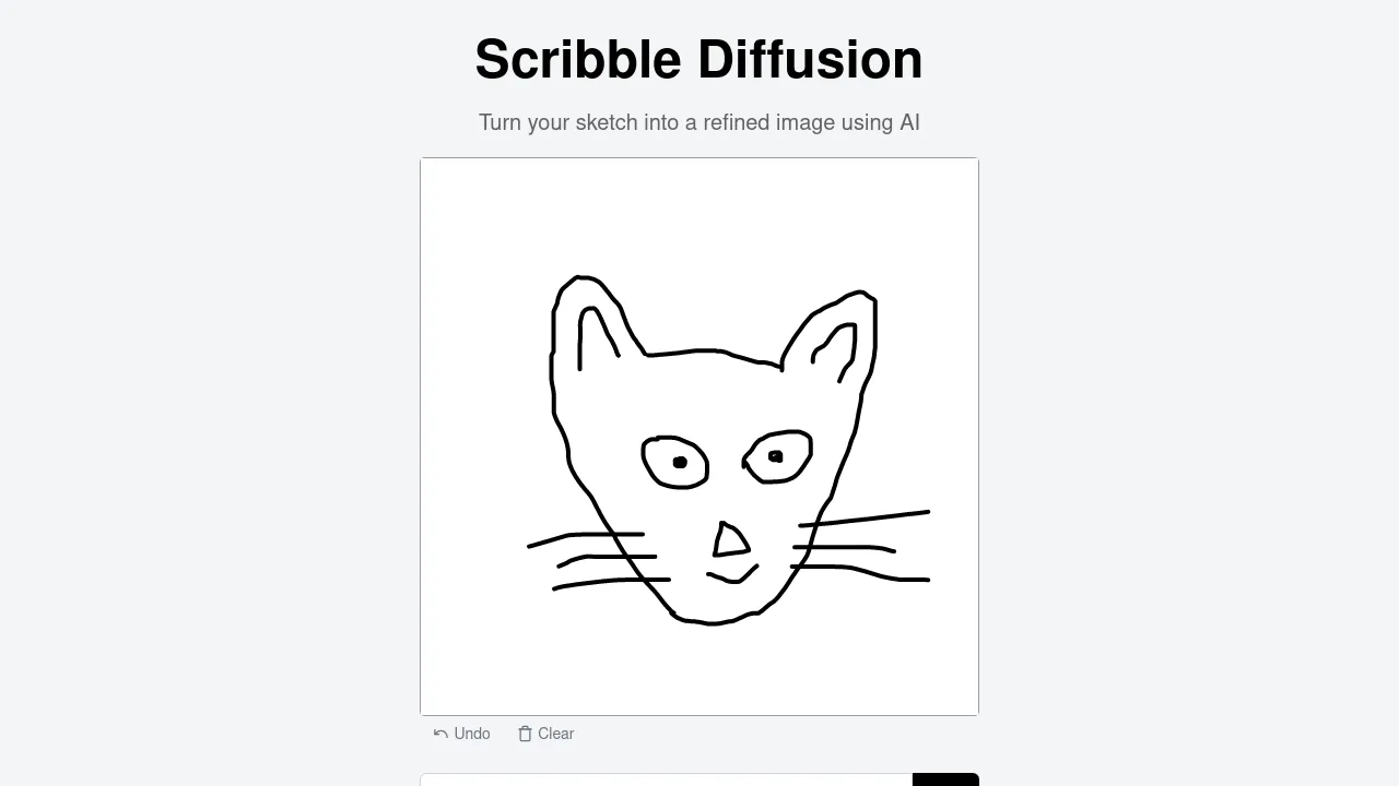 Scribble Diffusion screenshot