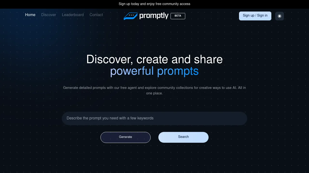 SearchPromptly screenshot