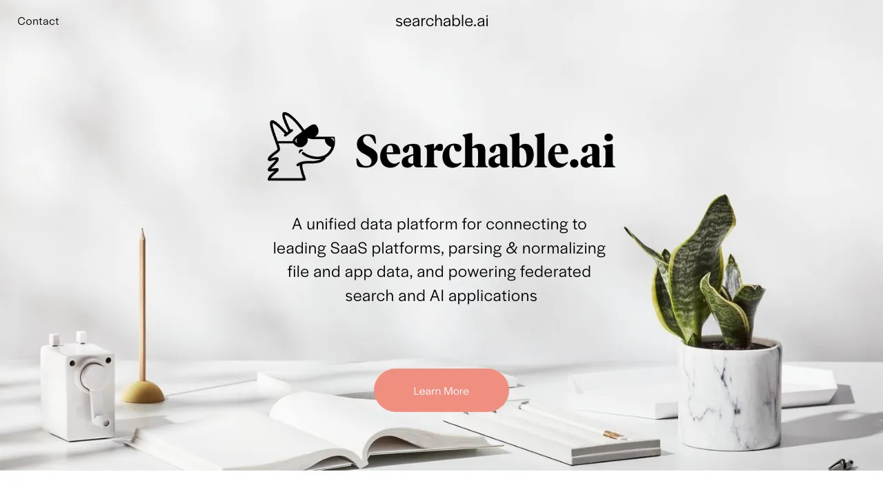 Searchable AI screenshot