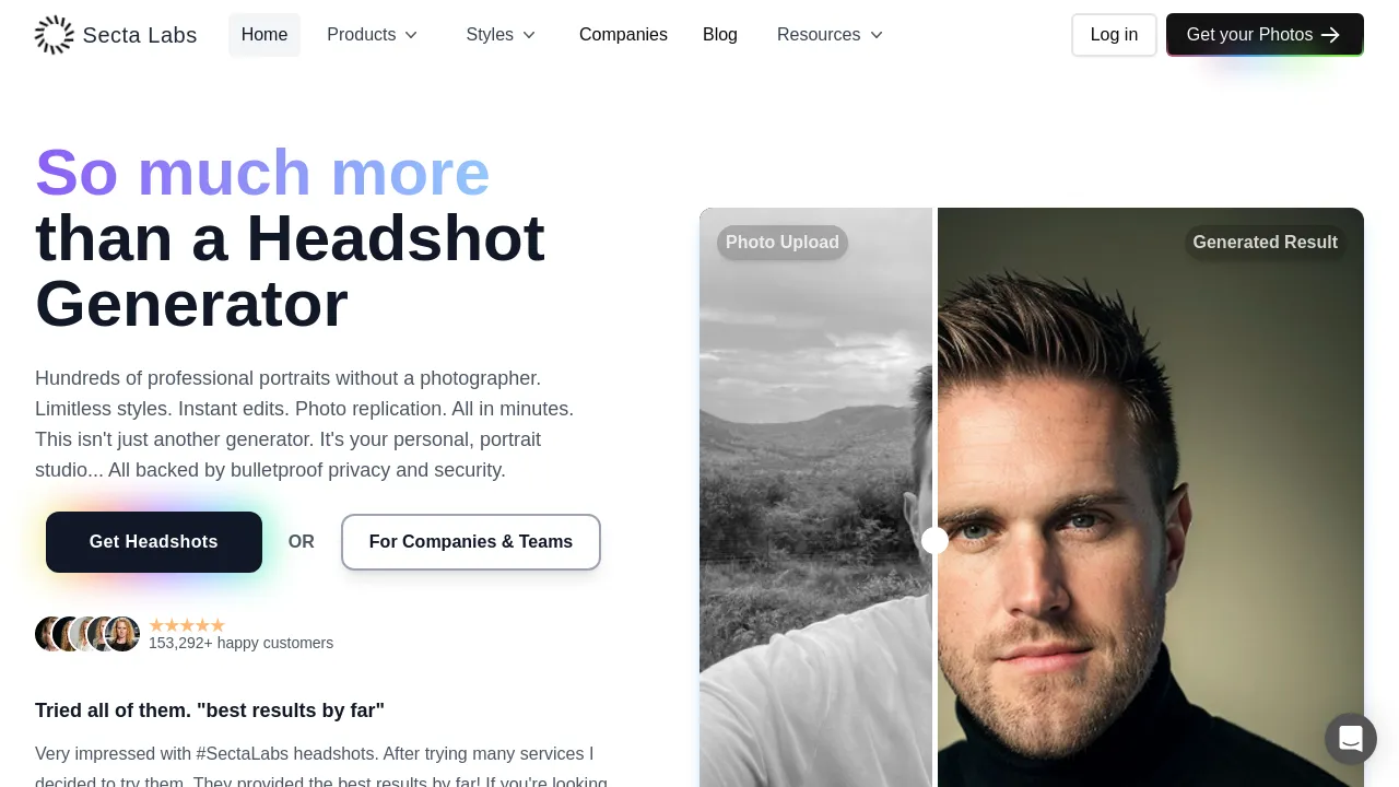 Secta Labs screenshot