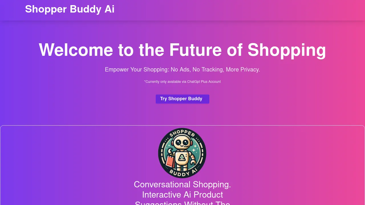 Shopper Buddy screenshot