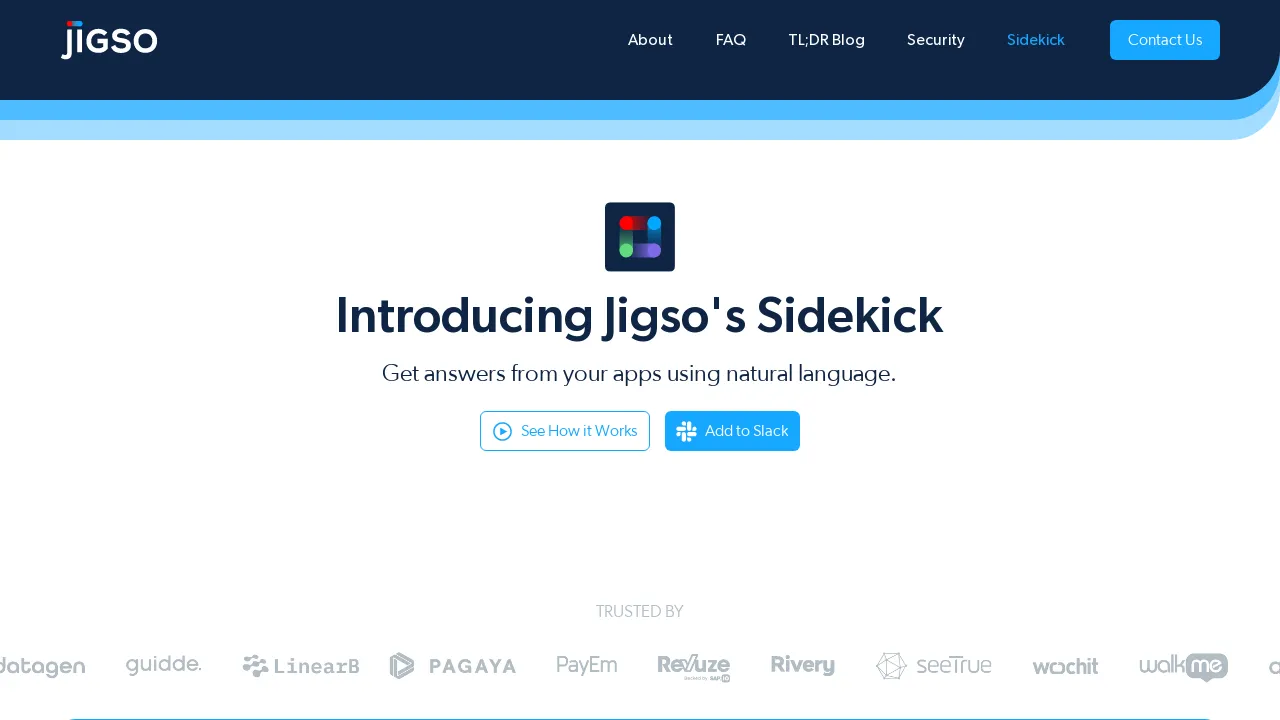Sidekick by Jigso screenshot