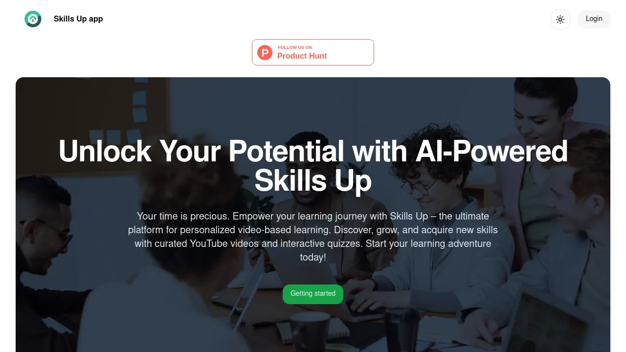 Skills Up : Your AI learning buddy screenshot