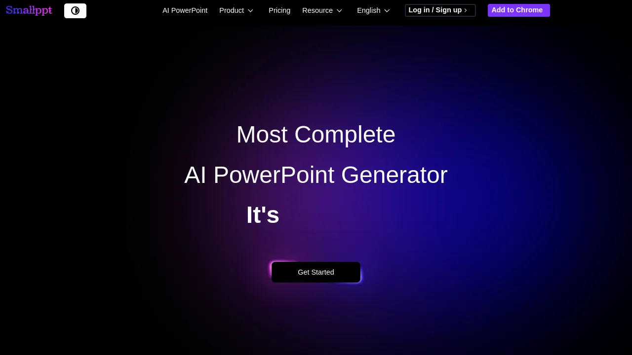 Smallppt: Create Stunning Slides in Seconds with AI