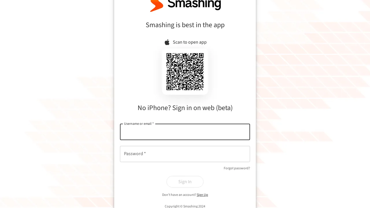 Smashing