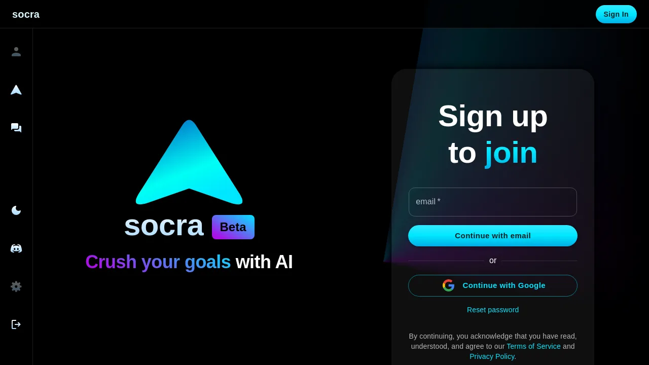 Socra screenshot