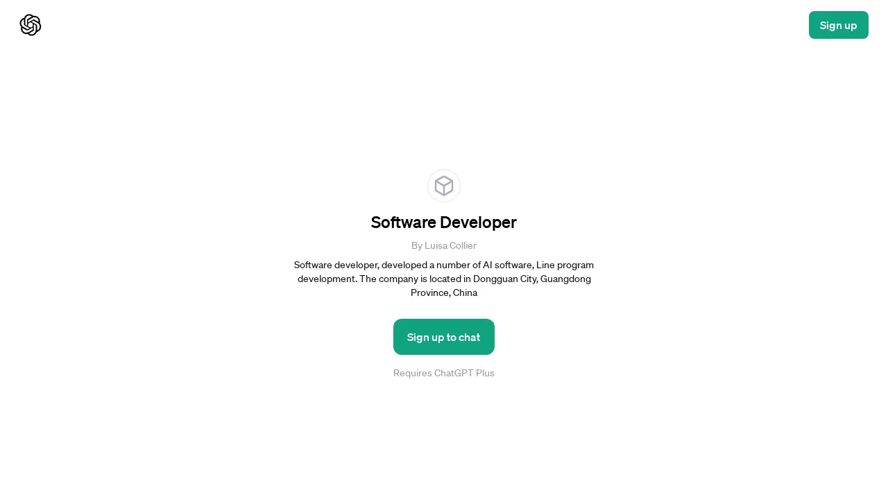 Software Developer GPT