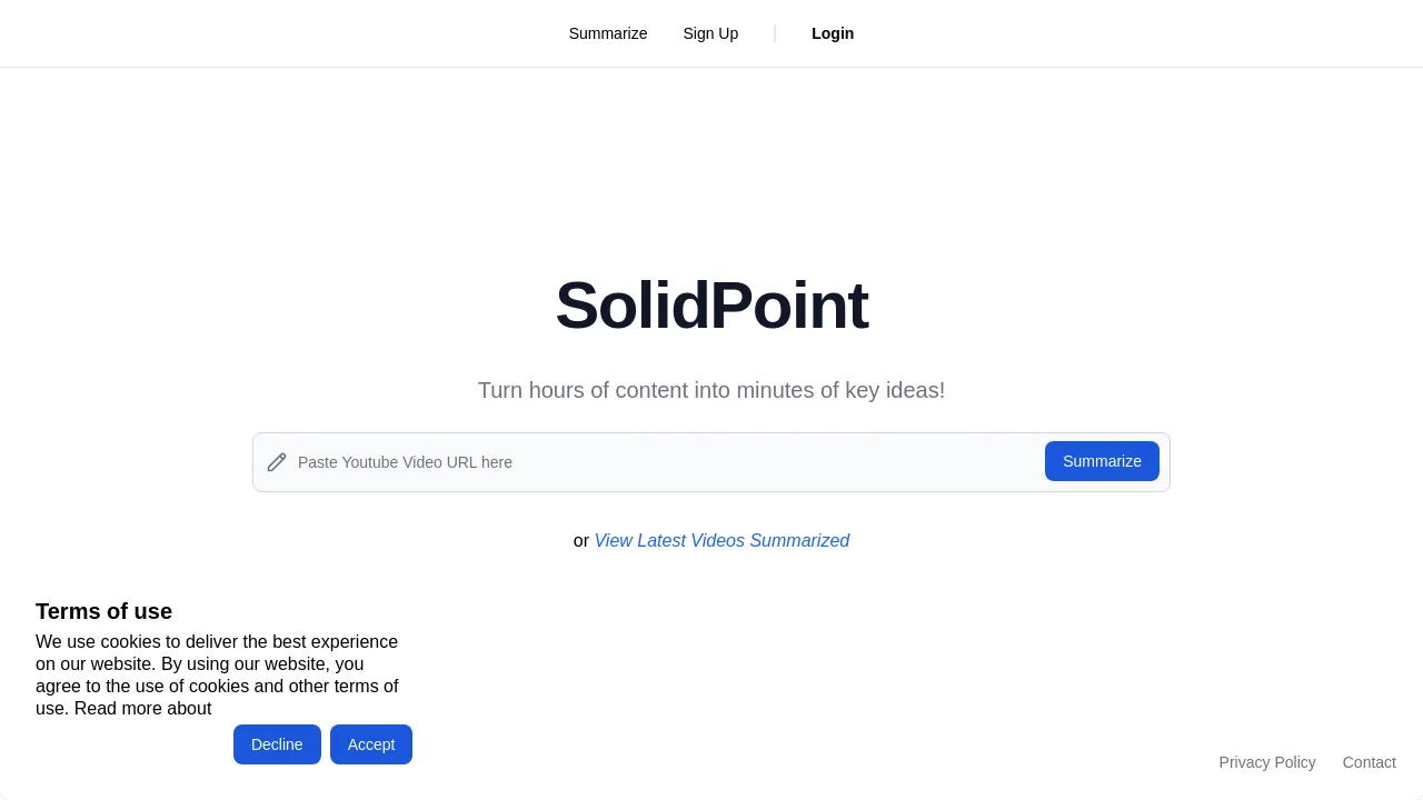 SolidPoint screenshot