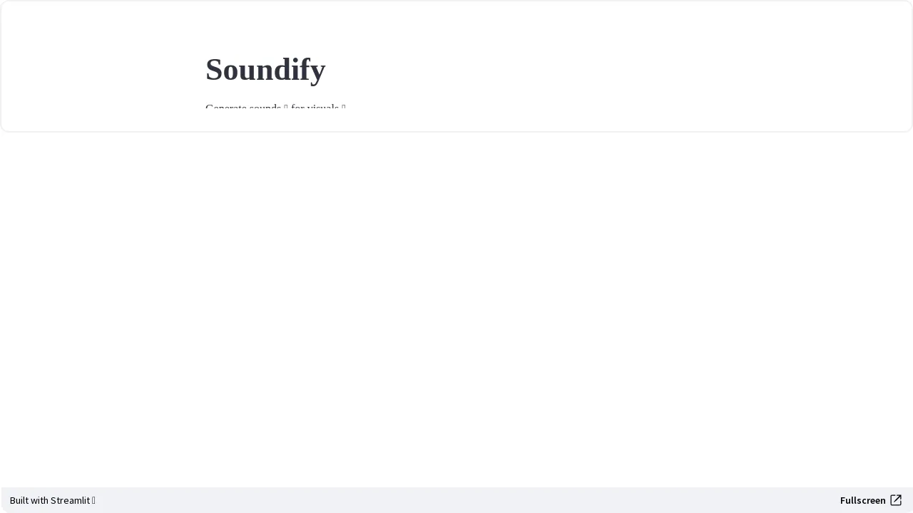 Soundify screenshot