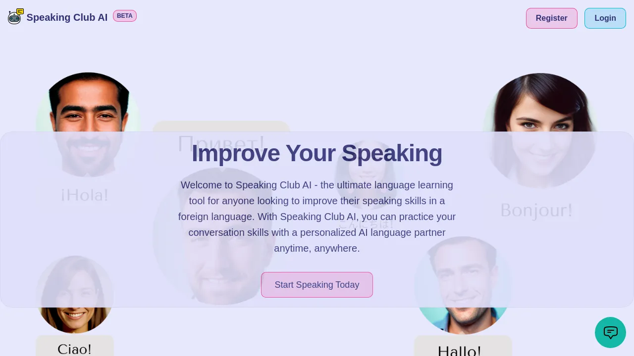 Speakingclubai screenshot