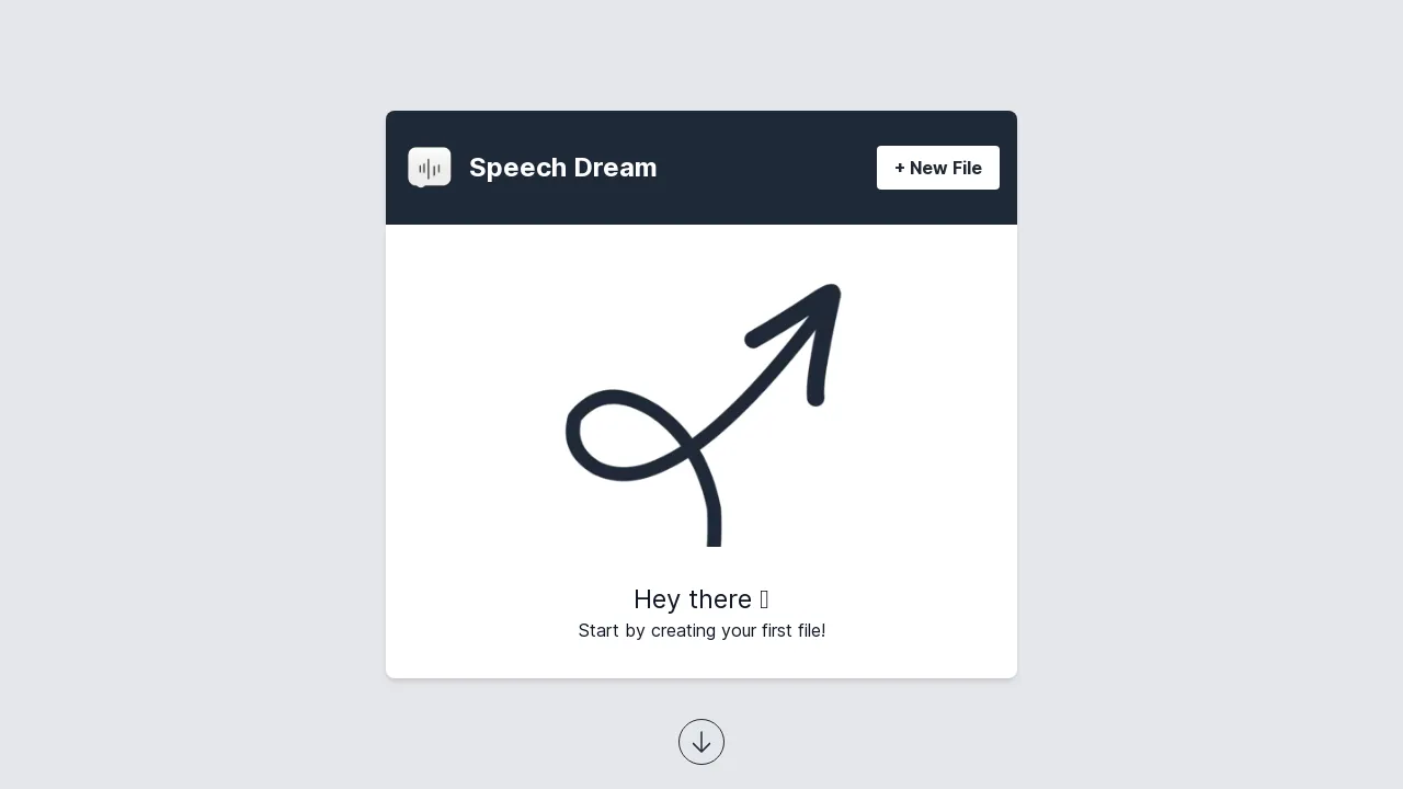 Speech Dream screenshot