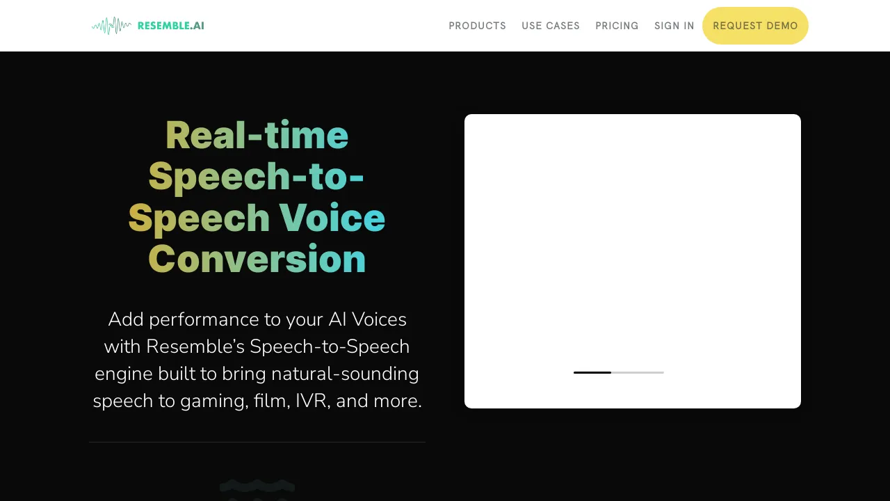 Speech-to-Speech screenshot