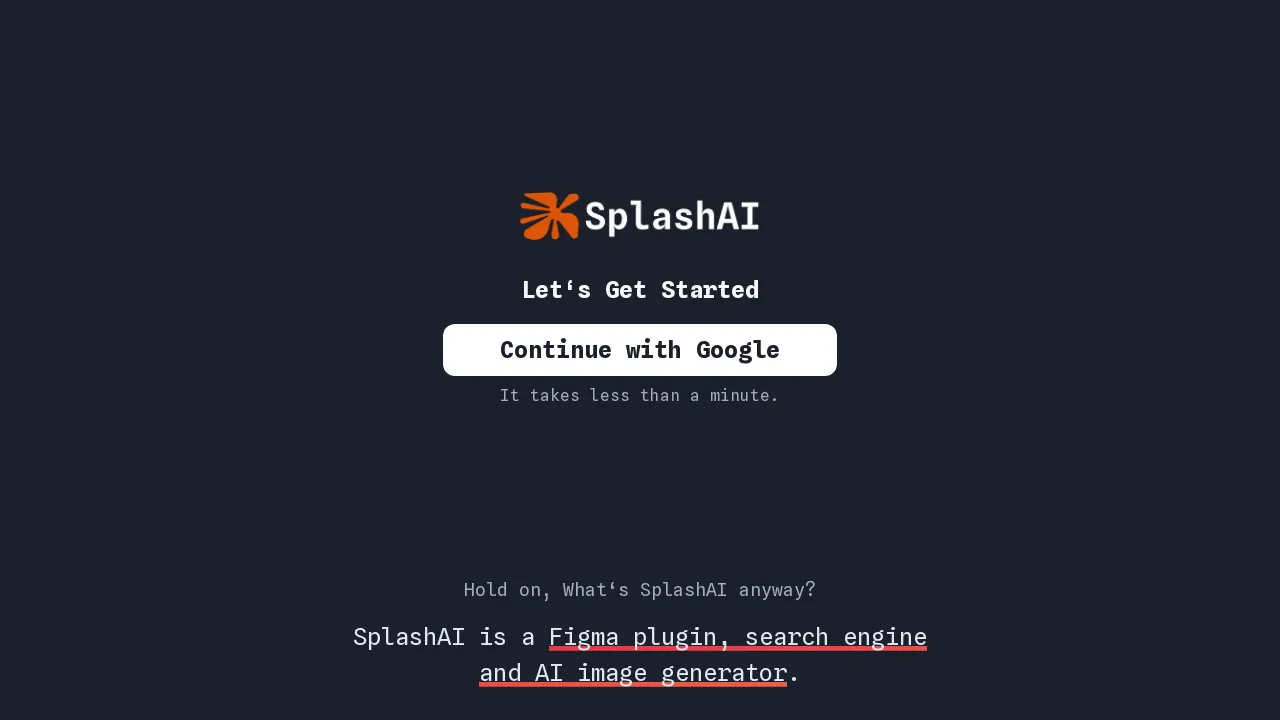SplashAI screenshot