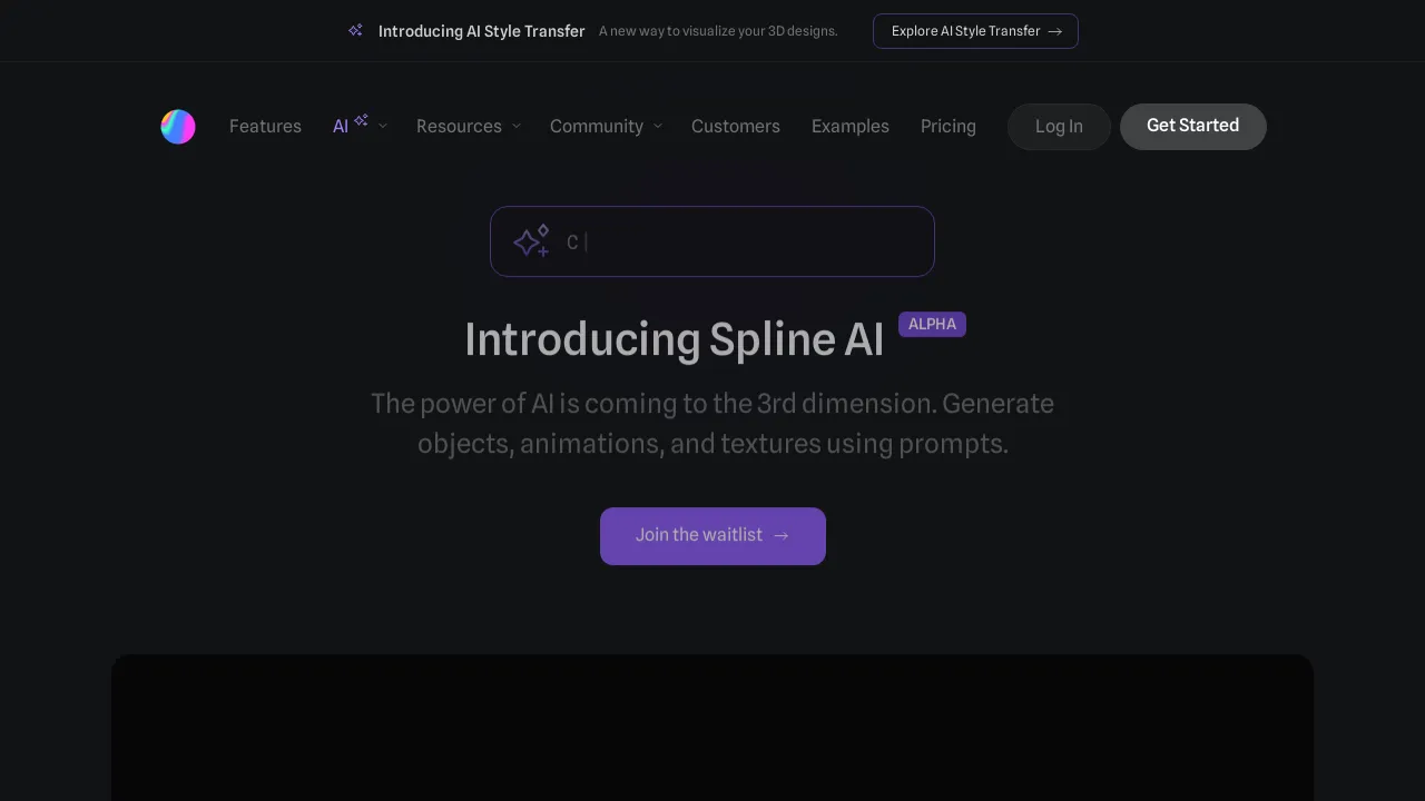 Spline screenshot