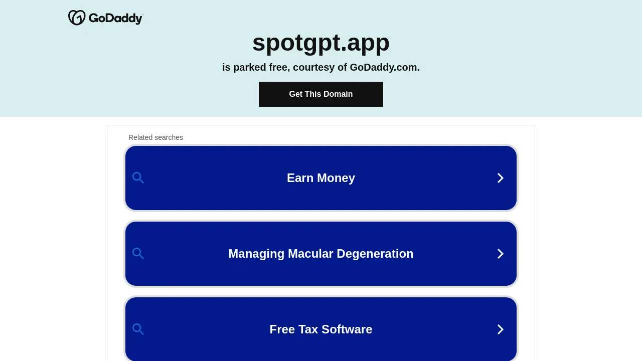 SpotGPT screenshot