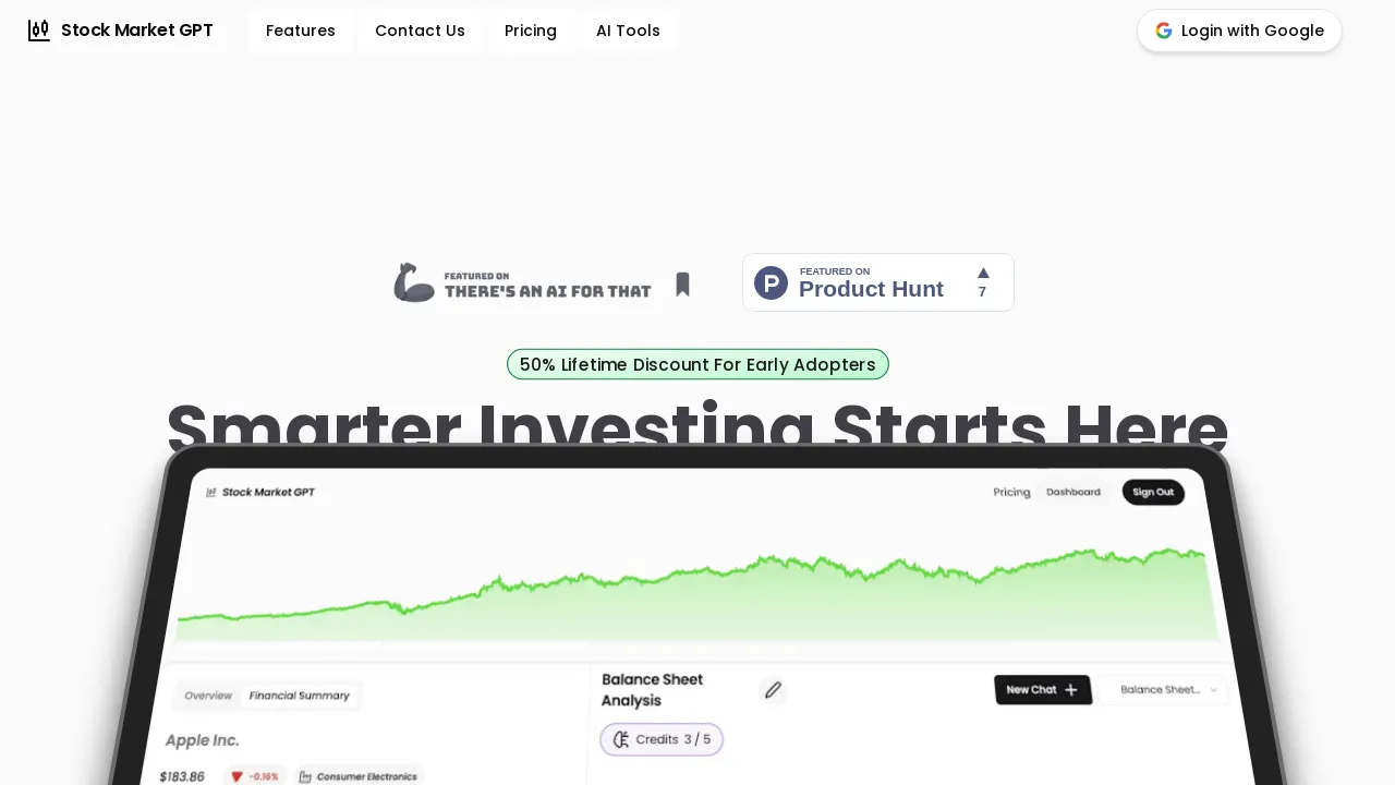 Stock Market GPT for Investment Research