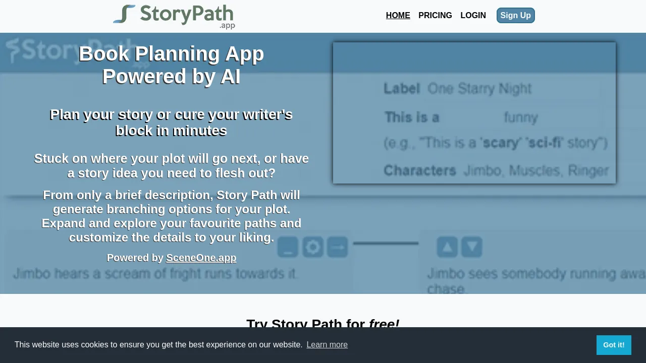Story Path screenshot