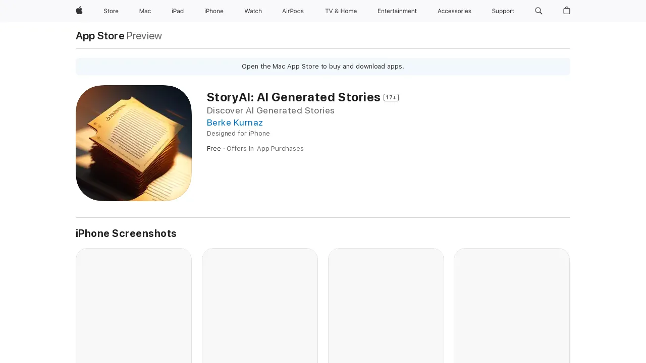 StoryAI screenshot