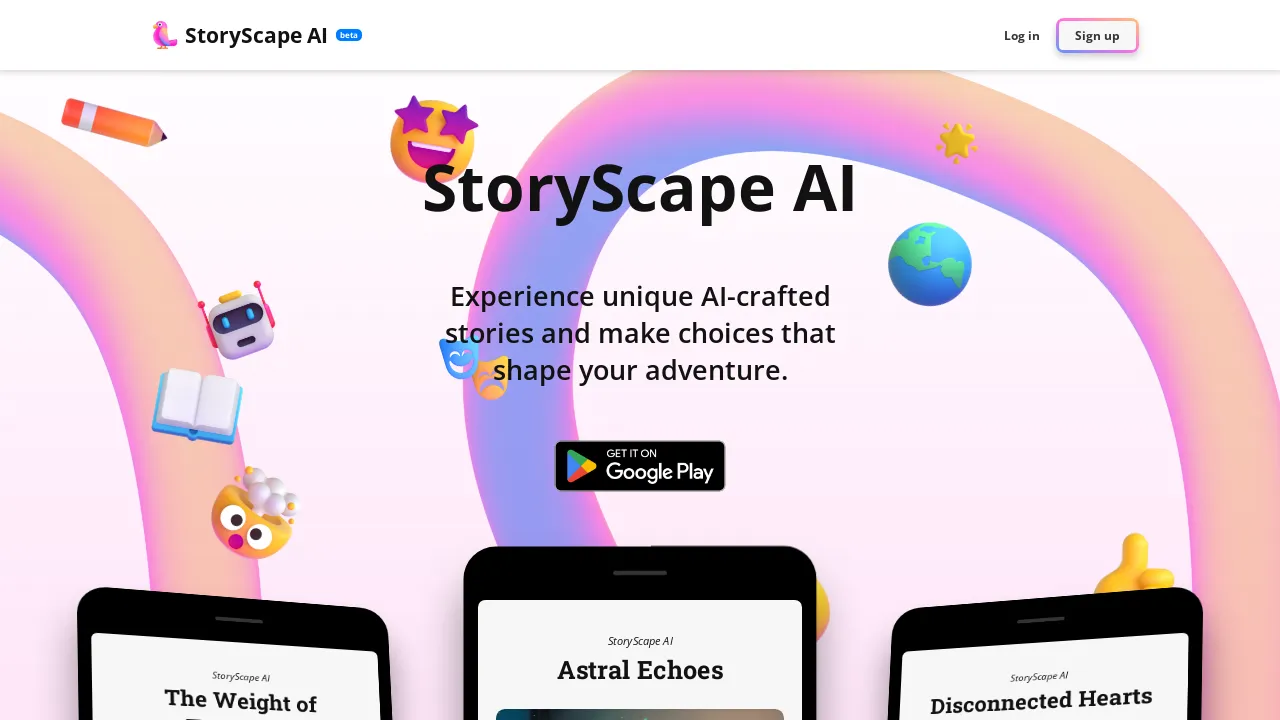 StoryScape screenshot