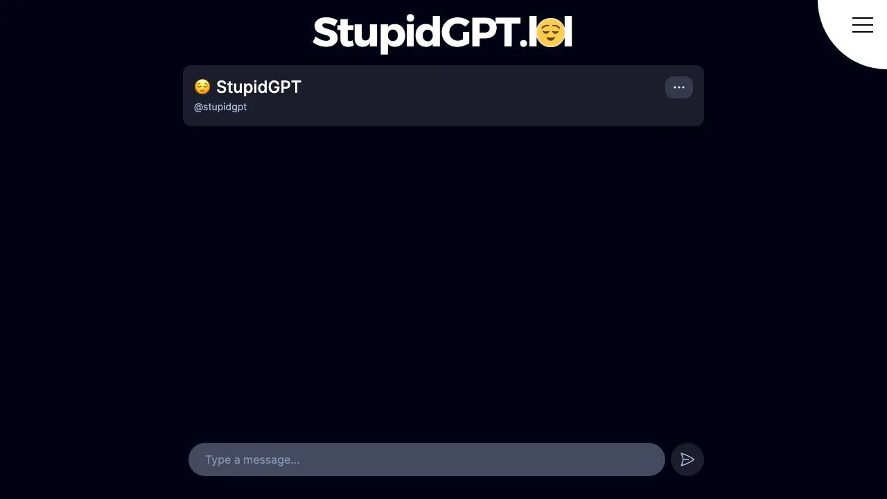 StupidGPT screenshot