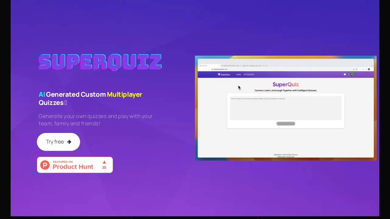 SuperQuiz AI screenshot