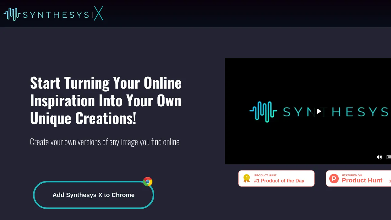 Synthesys X screenshot