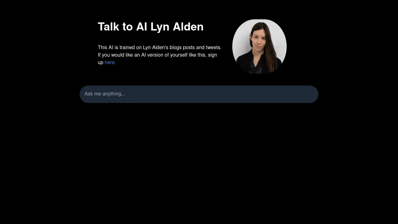 Talk to AI Human screenshot