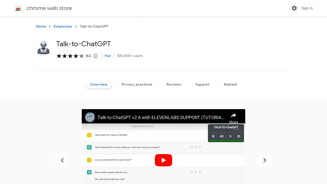 Talk-to-ChatGPT screenshot