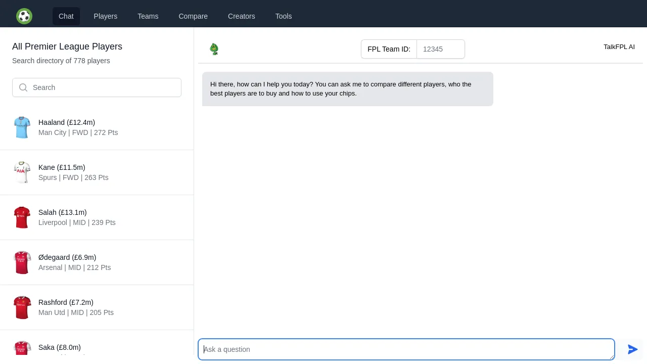 TalkFPL screenshot