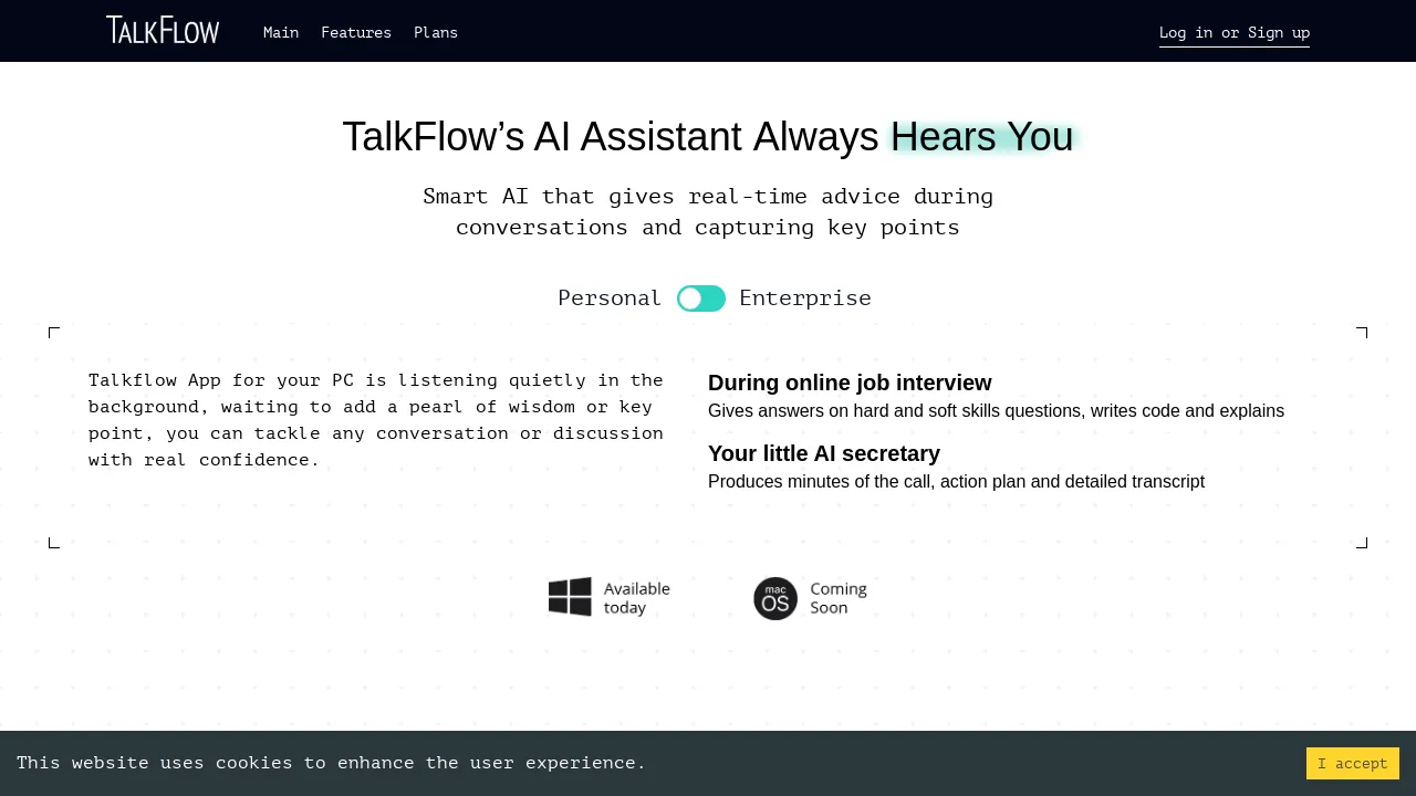 TalkFlow screenshot