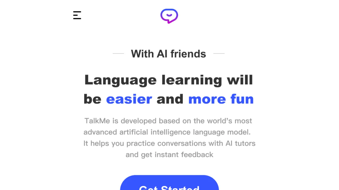 Talkme screenshot