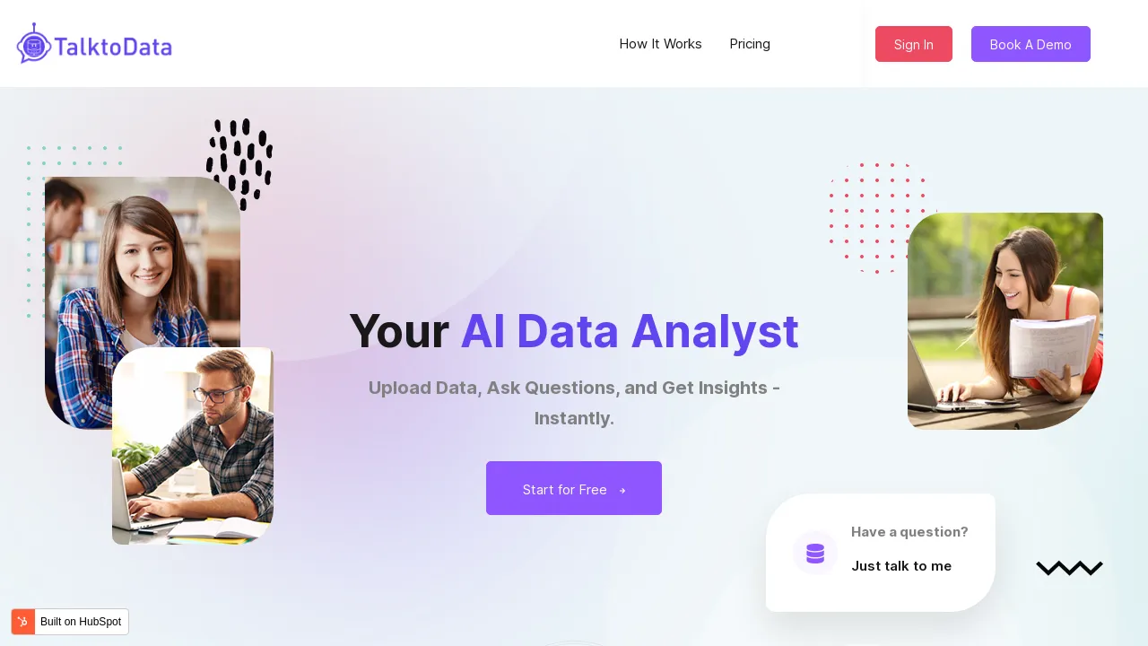 TalktoData AI screenshot