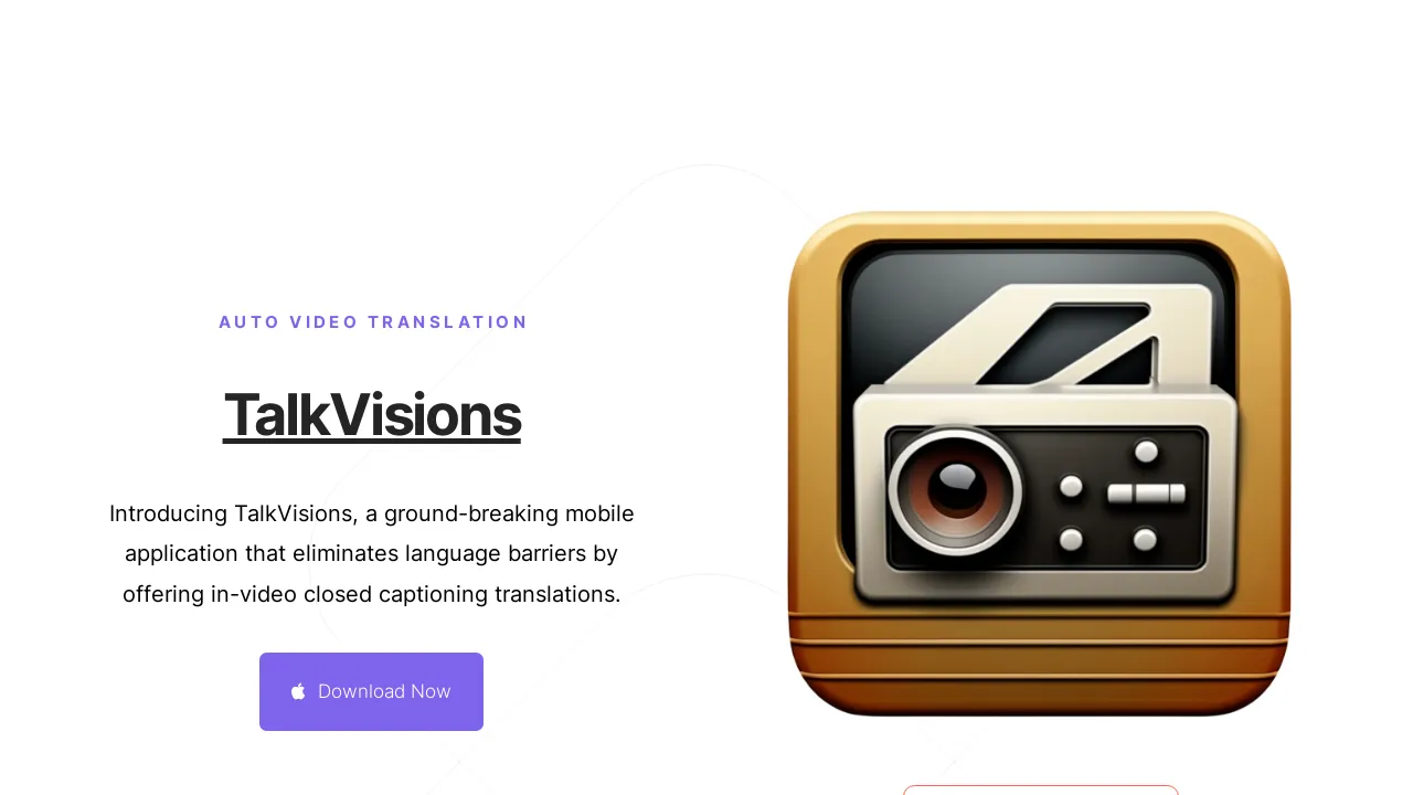 Talkvisions screenshot