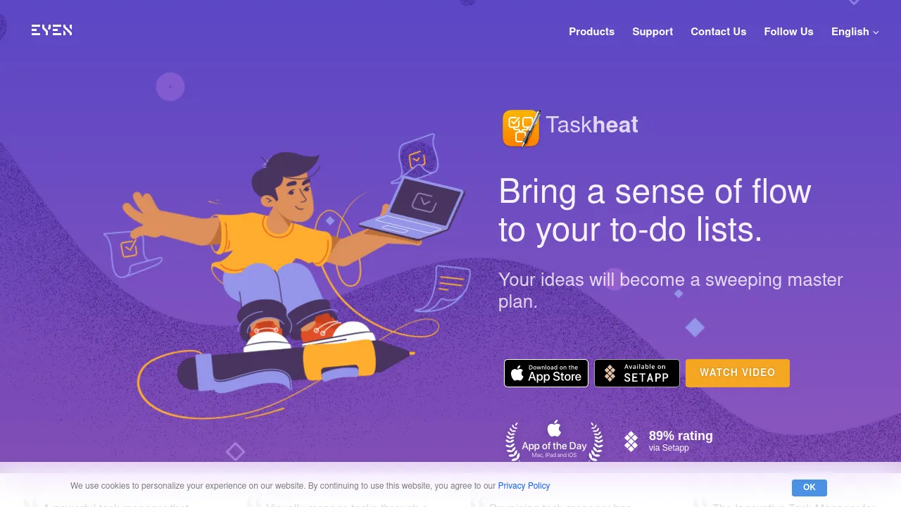 Taskheat AI Assistant screenshot