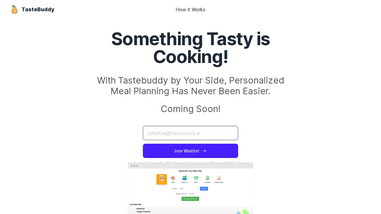 TasteBuddy AI screenshot