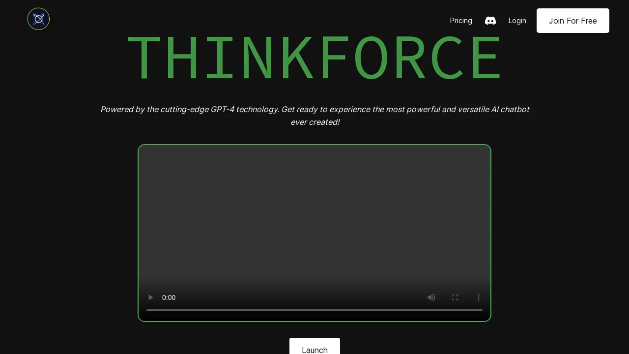 Thinkforce screenshot