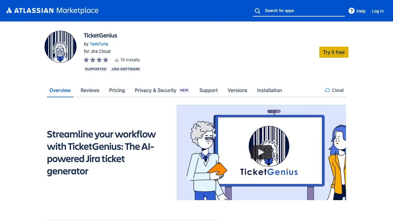 TicketGenius screenshot