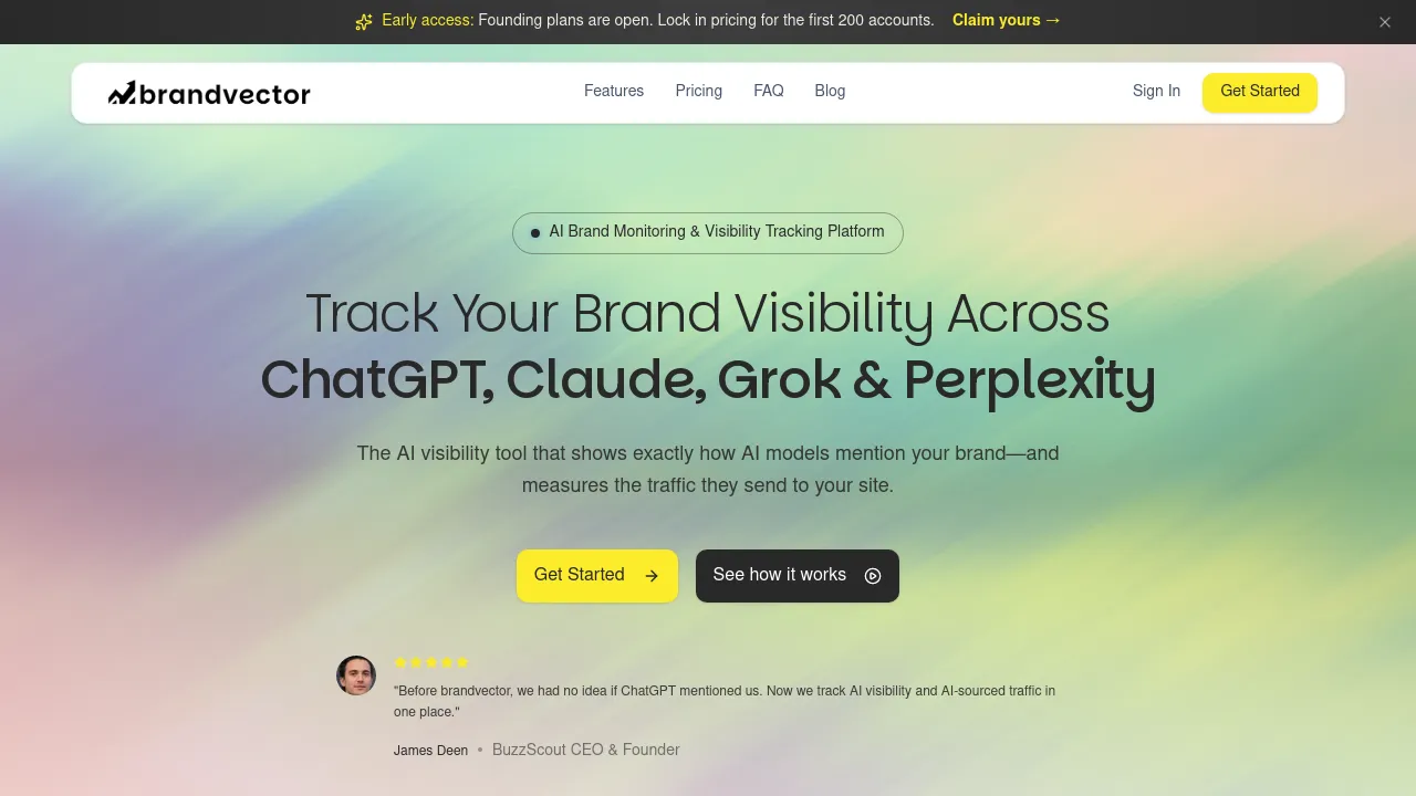 Track & Optimize your Visibility In AI Models screenshot